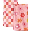 Pink Checkered Flower
