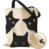 Three Black Cat