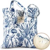 White Blue Flowers