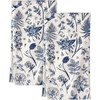 Blue and White