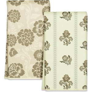 image:imageMiss Adola 2pcs Microfiber Kitchen Towels  Boho Kitchen Towels Set of 2 with Hanging Loop Decorative Absorbent 18x26 Inch Hand Towel Botanical Design Dish Cloth for Housewarming Gift French CountryRustic Flower