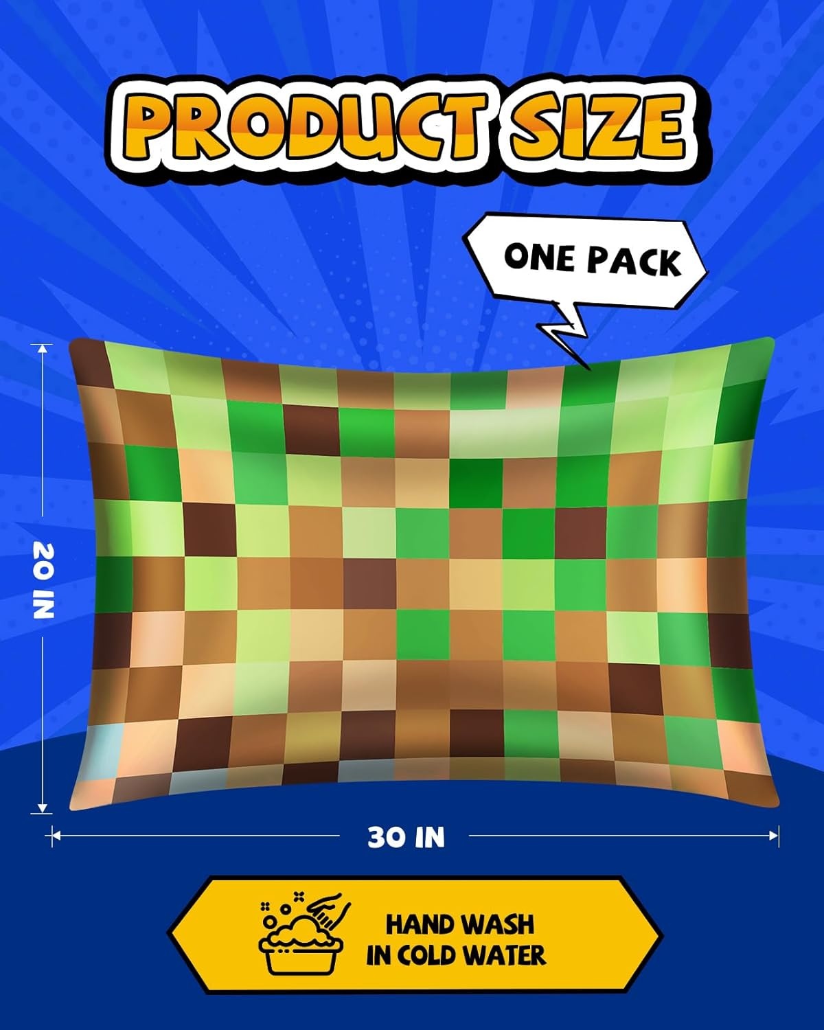 image:imageMiss Adola Kids Silk Pillowcase 1Pc Queen Size 30 x 20 Inches 19 Momme Mulberry Silk Pillow Case with Hidden Zipper for Toddlers Teens Girls Boys Hair and Skin Strawberry CatGreen Brown Check