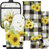 Plaid Sunflower
