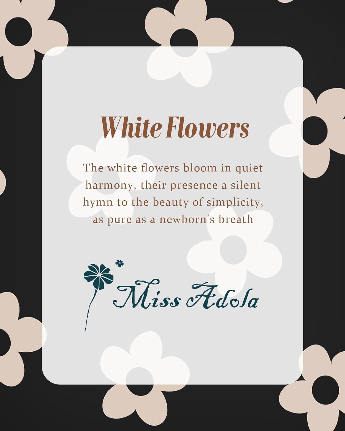 image:imageMiss Adola Aesthetic Canvas Tote Bag Reusable Shoulder Tote Bag for Women Lady Casual Vacation Shopping Work GymCute Flowers