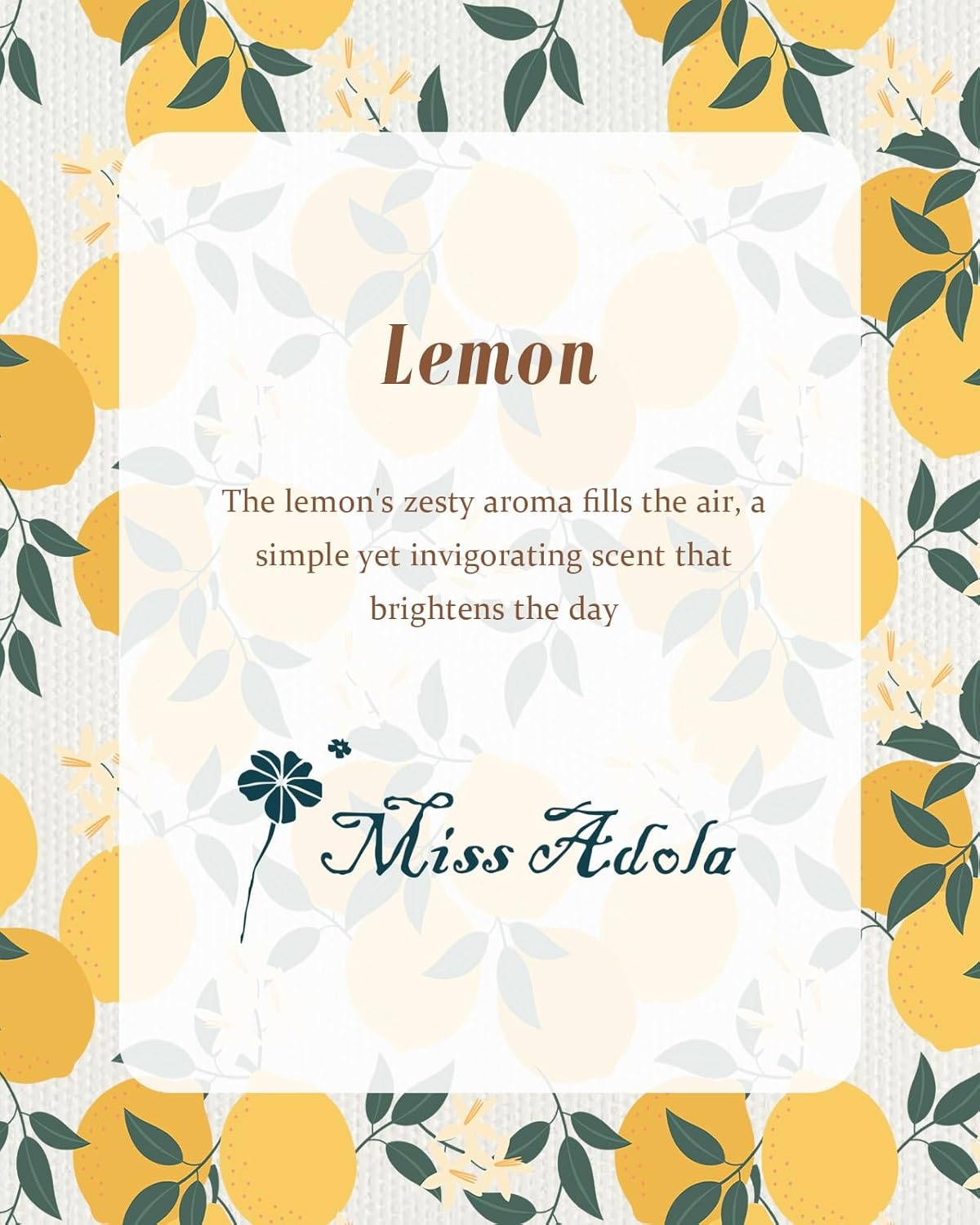 image:imageMiss Adola Aesthetic Canvas Tote Bag for Women Sturdy Cloth Cotton Totes Bag with Pattern Shoulder Bag for Shopping Grocery Gym Lemon