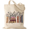 Cat on Floral Books