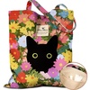 Cat in Flowers