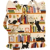 Wt Bookshelf Black Cat