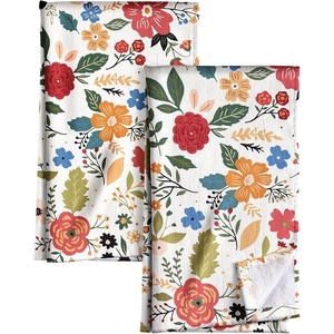 image:imageMiss Adola 3 Pack Cotton Kitchen Towels  Cute Design 1626 Inch Dish Towels for Kitchen with Hanging Beige Floral Quick Dry Hand Towels Soft amp Absorbent Home Decorative Terry Cloth Tea TowelsBeige Flower